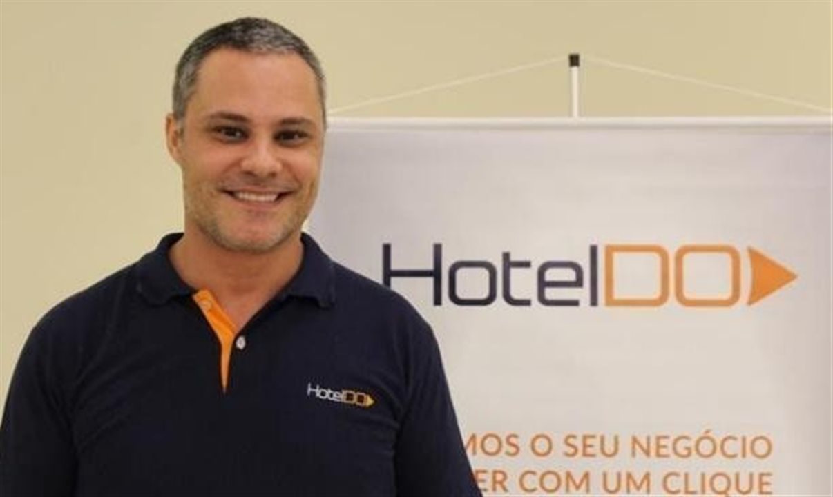 O diretor Comercial da HotelDO, Marcio Nogueira
