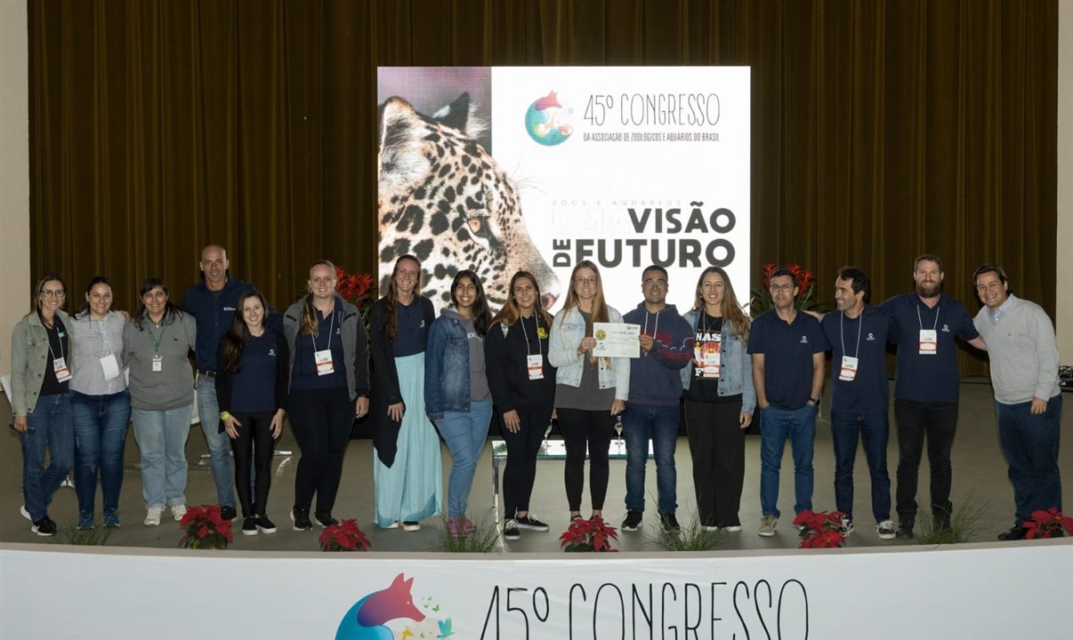O título foi entregue durante o 45º Congresso da Associação de Zoológicos e Aquários do Brasil