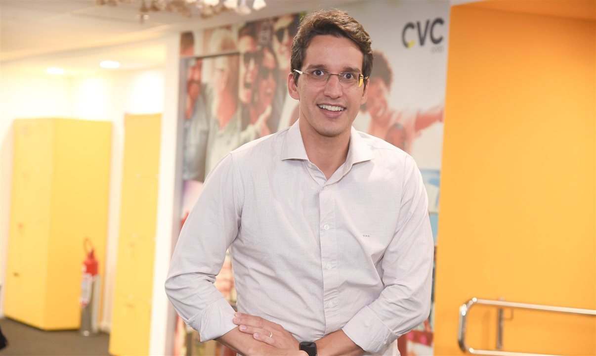 O diretor executivo B2C de Novos Negócios e Planejamento Estratégico da CVC Corp, Tulio Oliveira