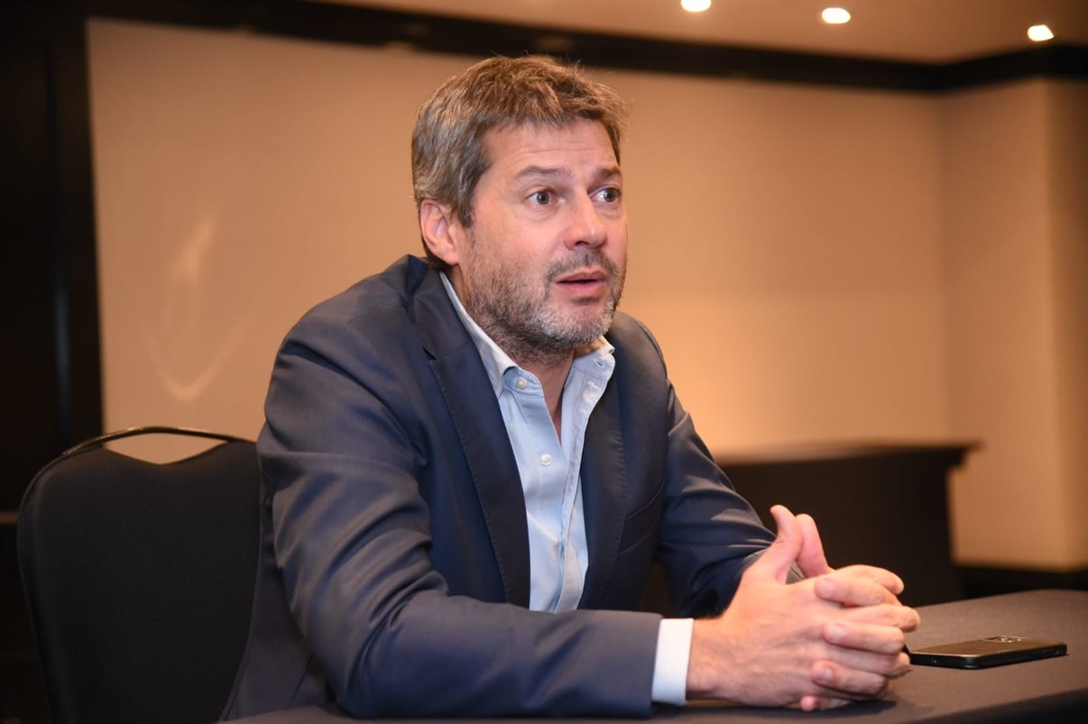 Matías Lammens, ministro do Turismo da Argentina, em entrevista nesta semana em São Paulo