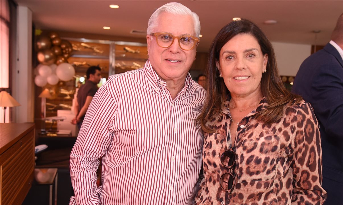 Os fundadores do Grupo Ancoradouro Juarez Cintra e a esposa Silvia