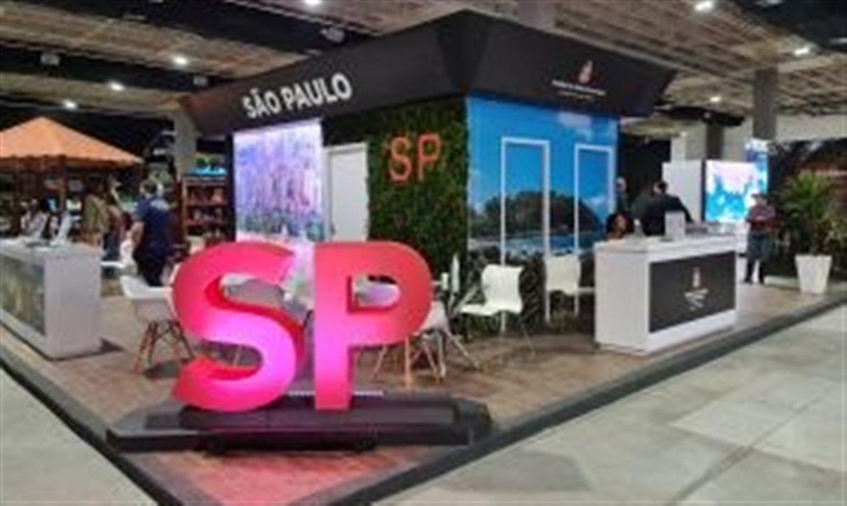 A participação da Setur-SP em eventos foi recorde em 2022, com alta de 30% em relação aos anos anteriores