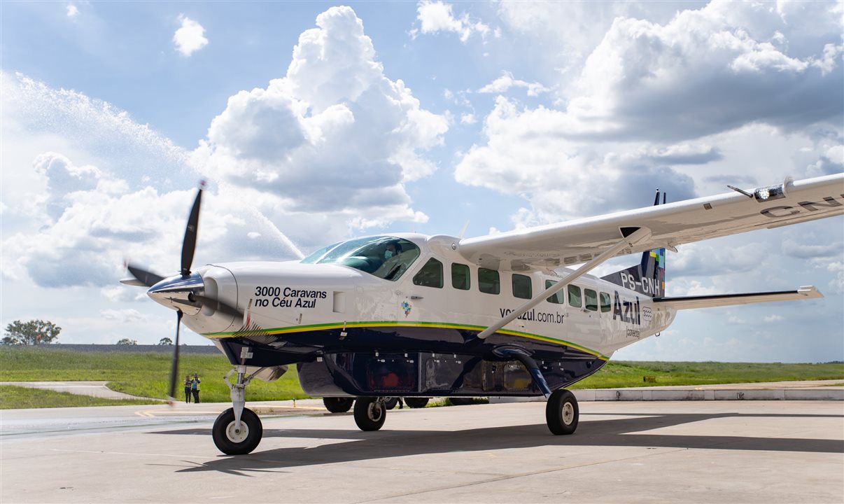 O Cessna Grand Caravan número 3.000 de fabricação no mundo