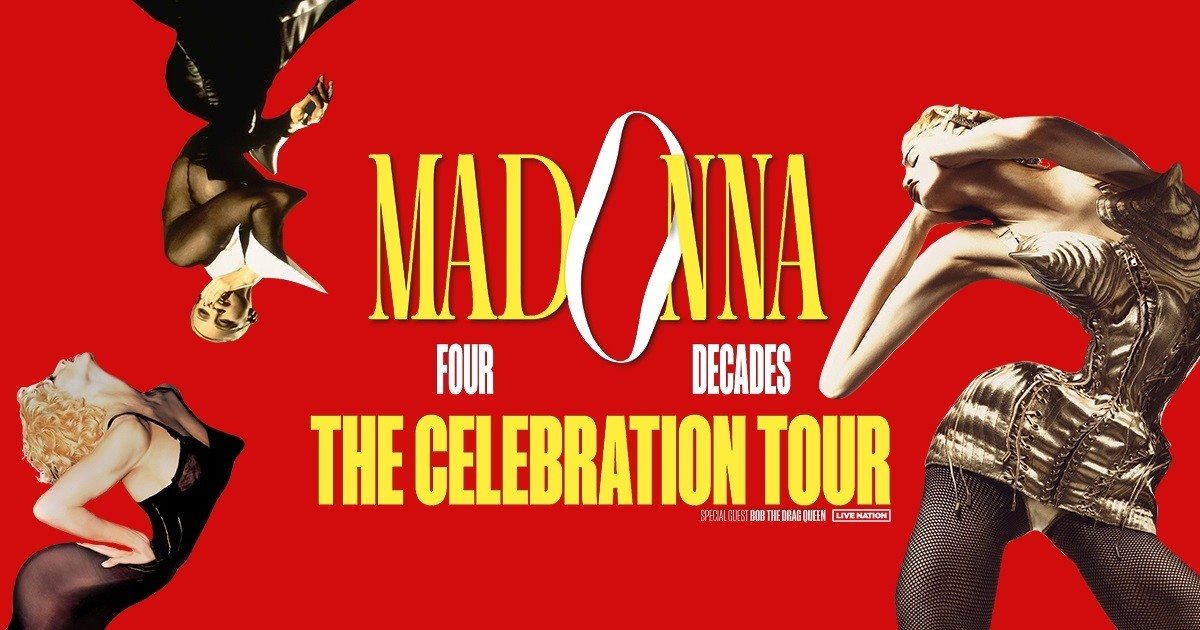 The Celebration Tour, de Madonna, passará pelo Rio de Janeiro