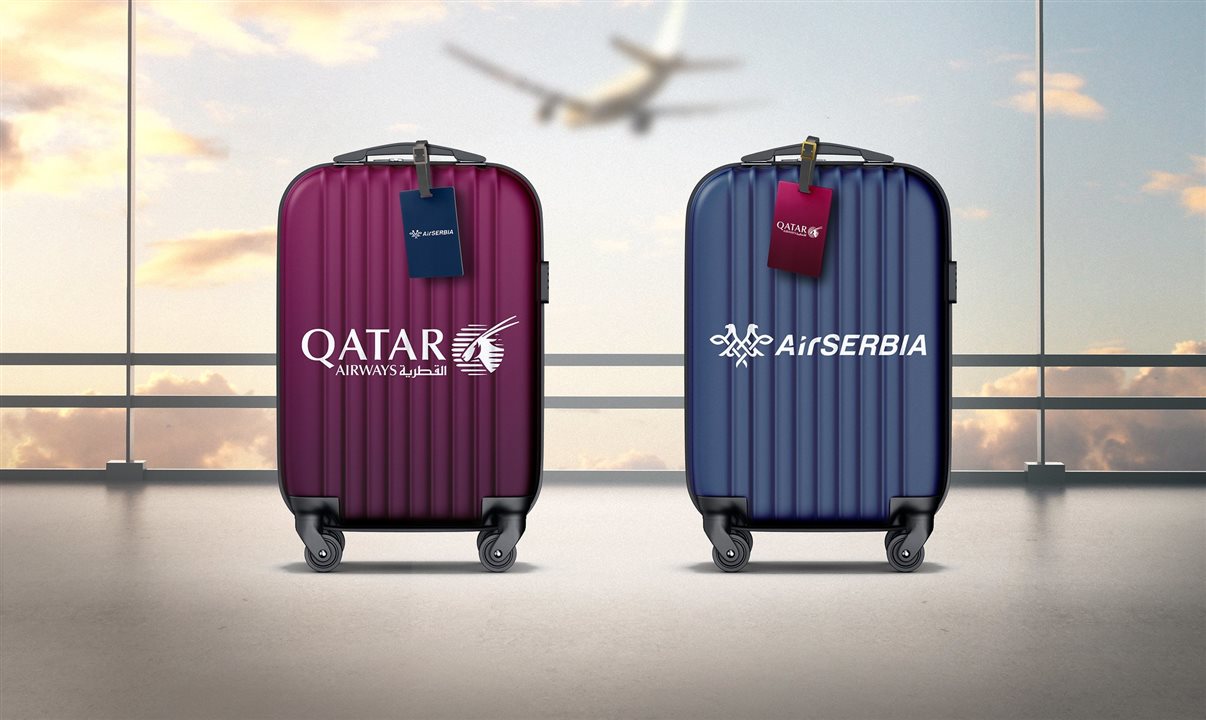 Codeshare entre Qatar Airways e Air Serbia oferecerá mais de 40 destinos a partir de 1º de fevereiro de 2023