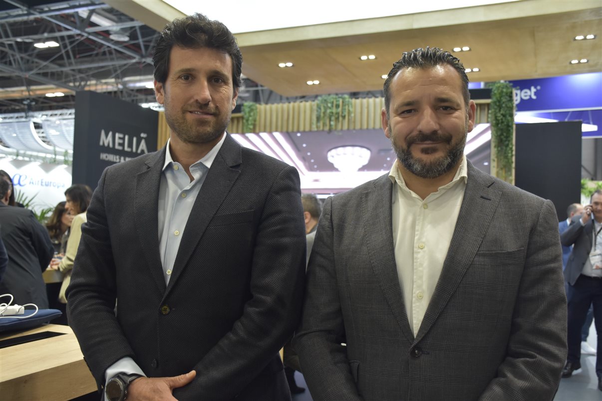Fernando Gagliardi e Manuel Reigo, da Meliá Hotels International