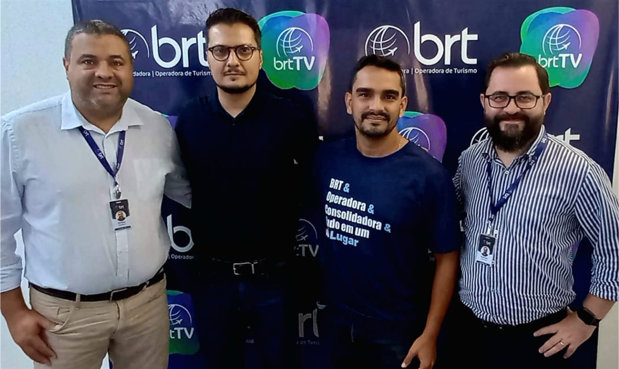 Robson Corrêa, Thiago Borges, Luiz André Araújo e Rodrigo Fritsche