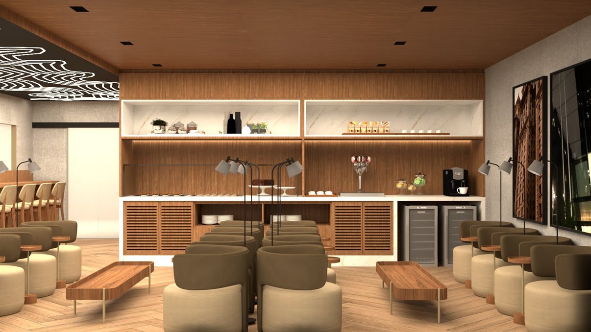 W Premium Lounge, empresa espanhola, será responsável pela construção e operação do novo espaço