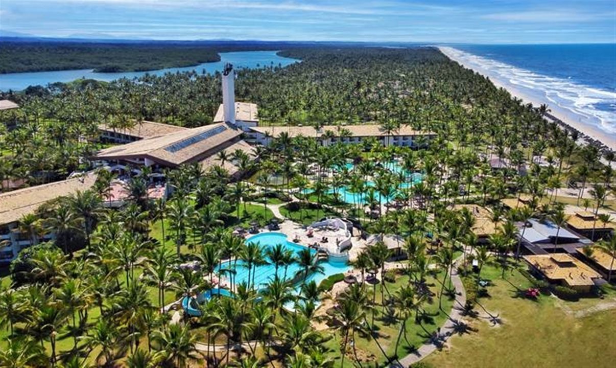 Resorts brasileiros, como o Transamerica Comandatuba, apresentam bons resultados