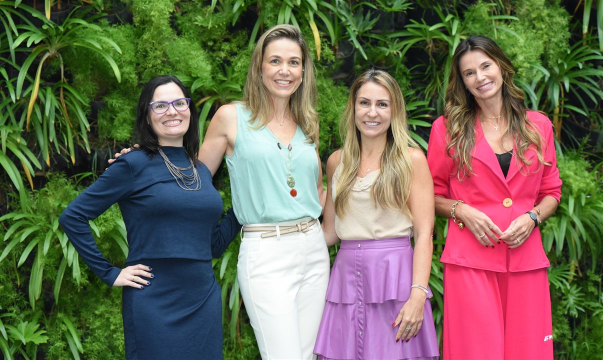 Luciana Dantas, Flavia Buiati, Juliana Patti e Giovana Jannuzzelli compõem a diretoria atual da Alagev