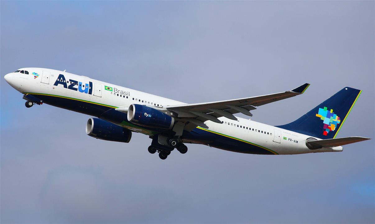 A330 da Azul será responsável pelo voo Recife-Porto