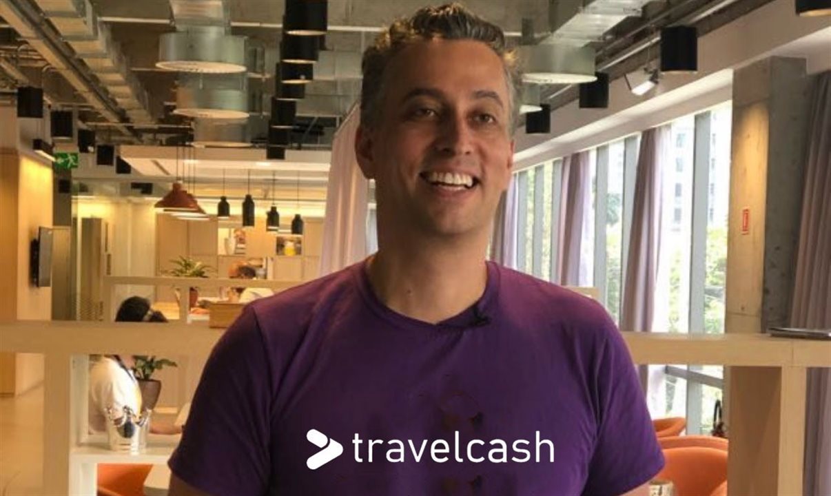 O fundador e CEO da TravelCash, Marcelo Bicudo