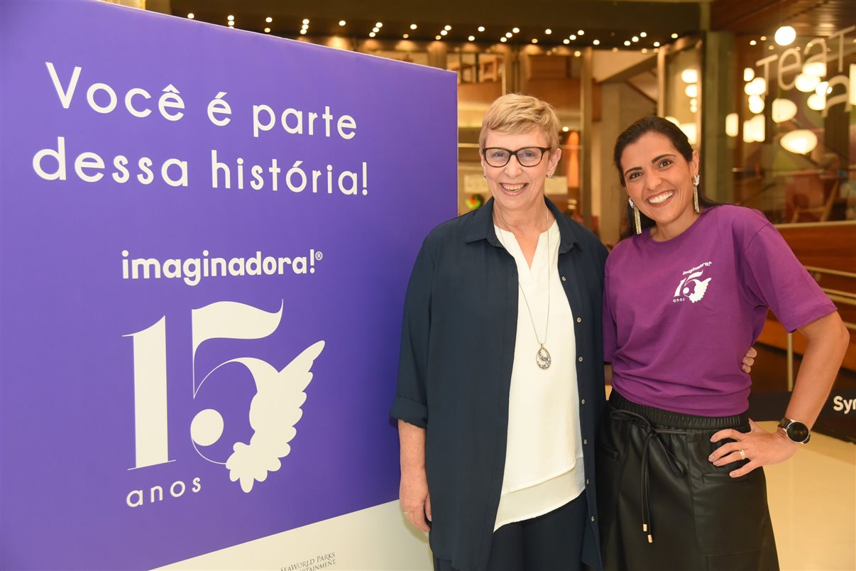 Ana María Donato y Marjori Schroeder de Imaginadora