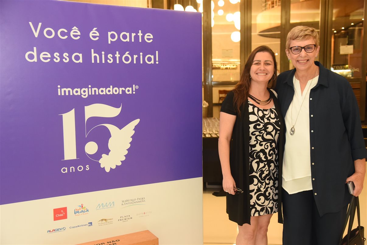 Ana María Donato y Marjori Schroeder de Imaginadora