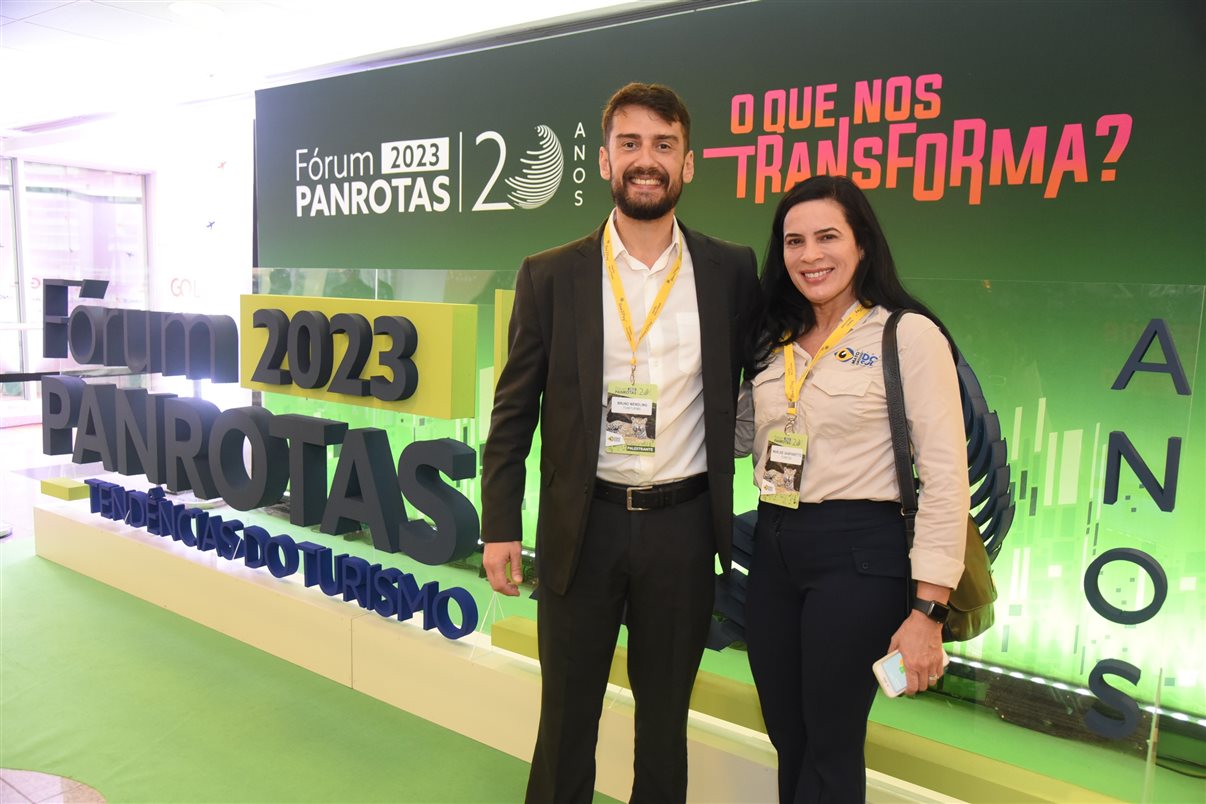 Bruno Wendling e Marlise Gasparetto (Fundação de Turismo de Mato Grosso do Sul)