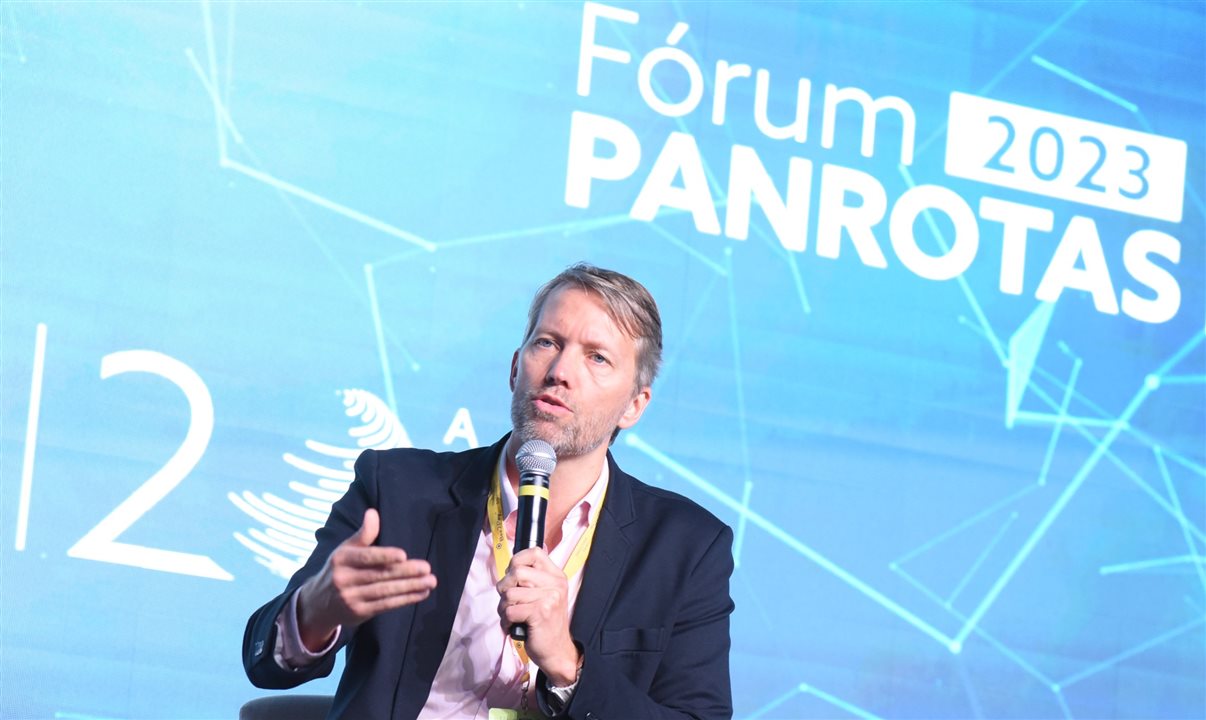 Jerome Cadier, CEO da Latam Brasil, revisitou o tema no Fórum PANROTAS 2023