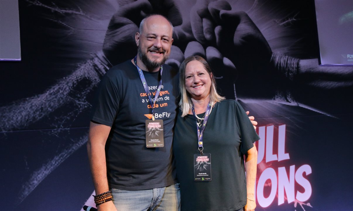 Edu Murad e Claudia Mentlik, da BeFly