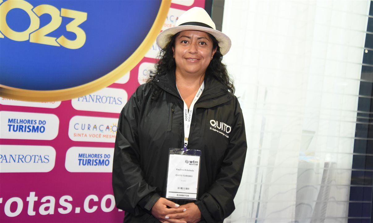 A coordenadora de Operações do Turismo de Quito, Paulina Gordillo