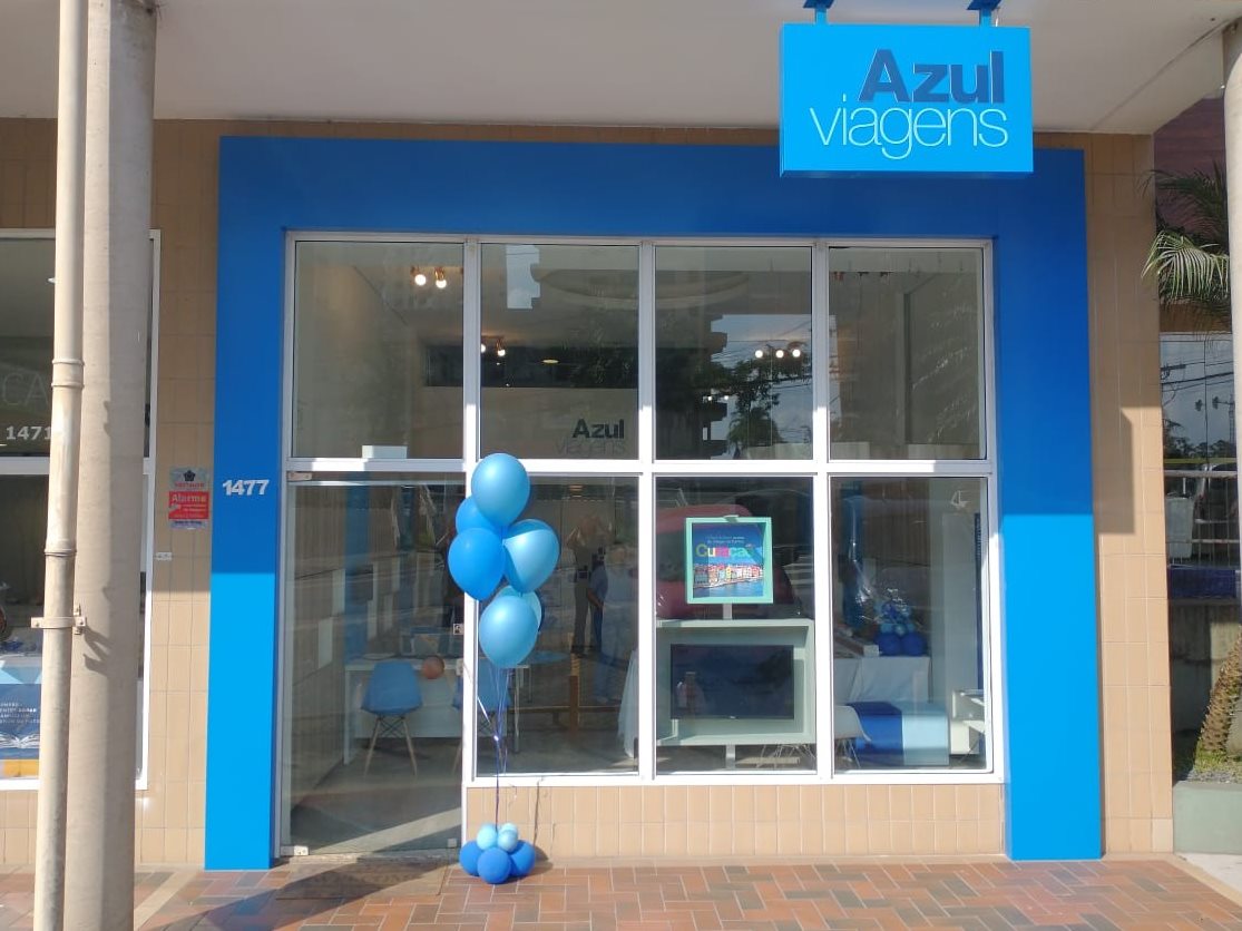 Segunda loja da Azul Viagens em São Paulo foi aberta em março, no Morumbi