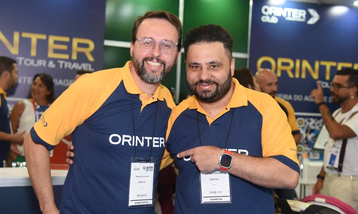 Roberto Sanches e Daniel Firmino, diretores da Orinter