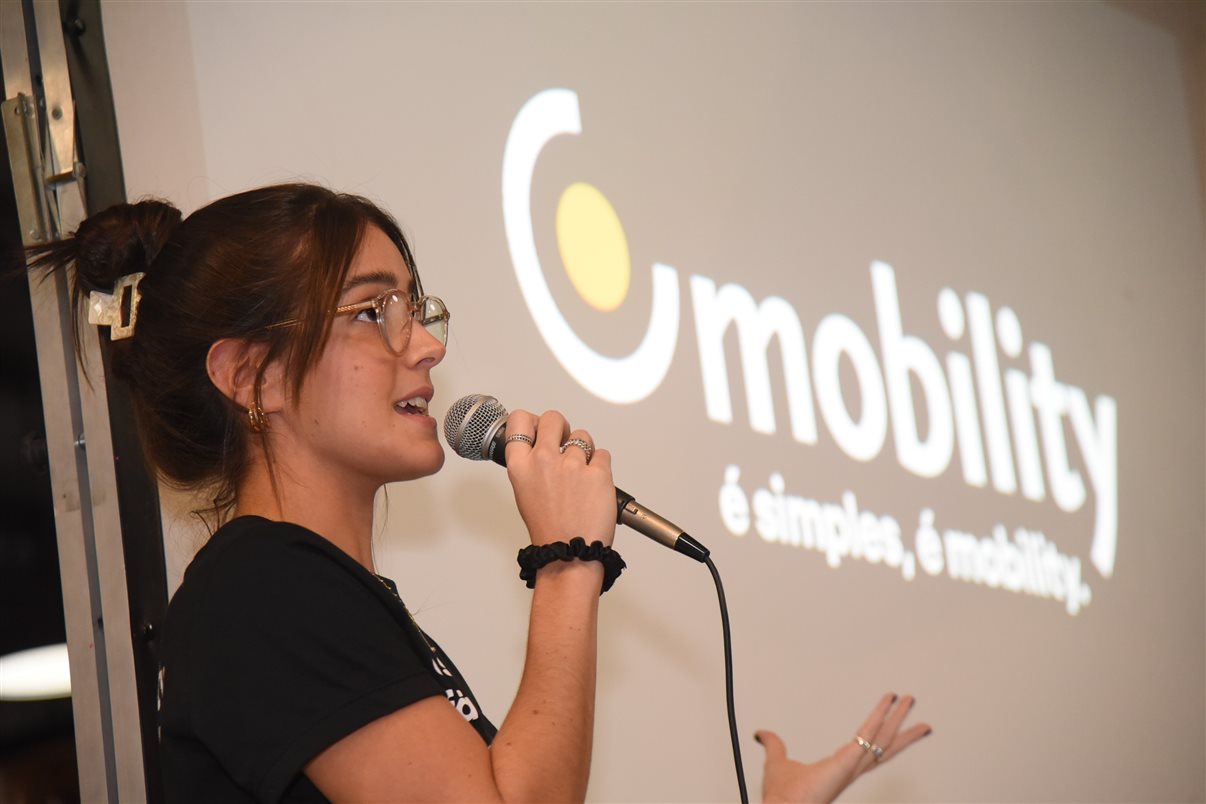 Fernanda Candiota apresentou a nova marca da Mobility