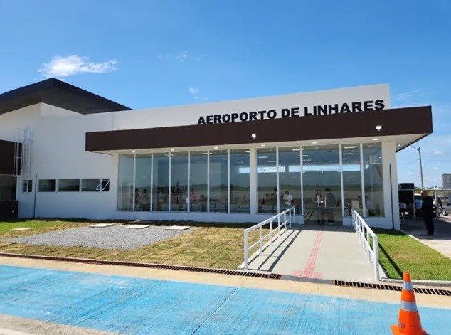 Aeroporto de Linhares, no ES, ganhou novo terminal de passageiros e ampliação da pista