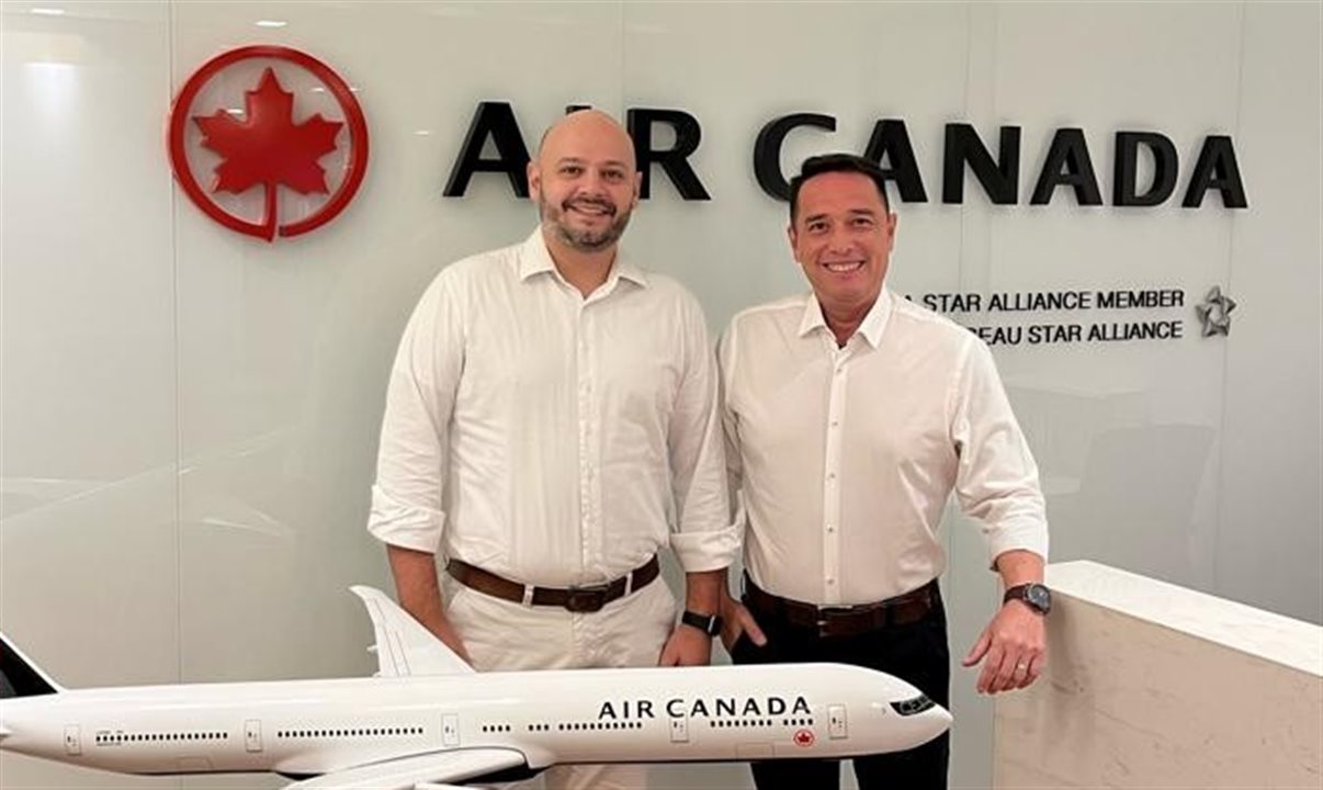 João Motta Catanoce e Ernesto Airosa, novos contratados da Air Canada