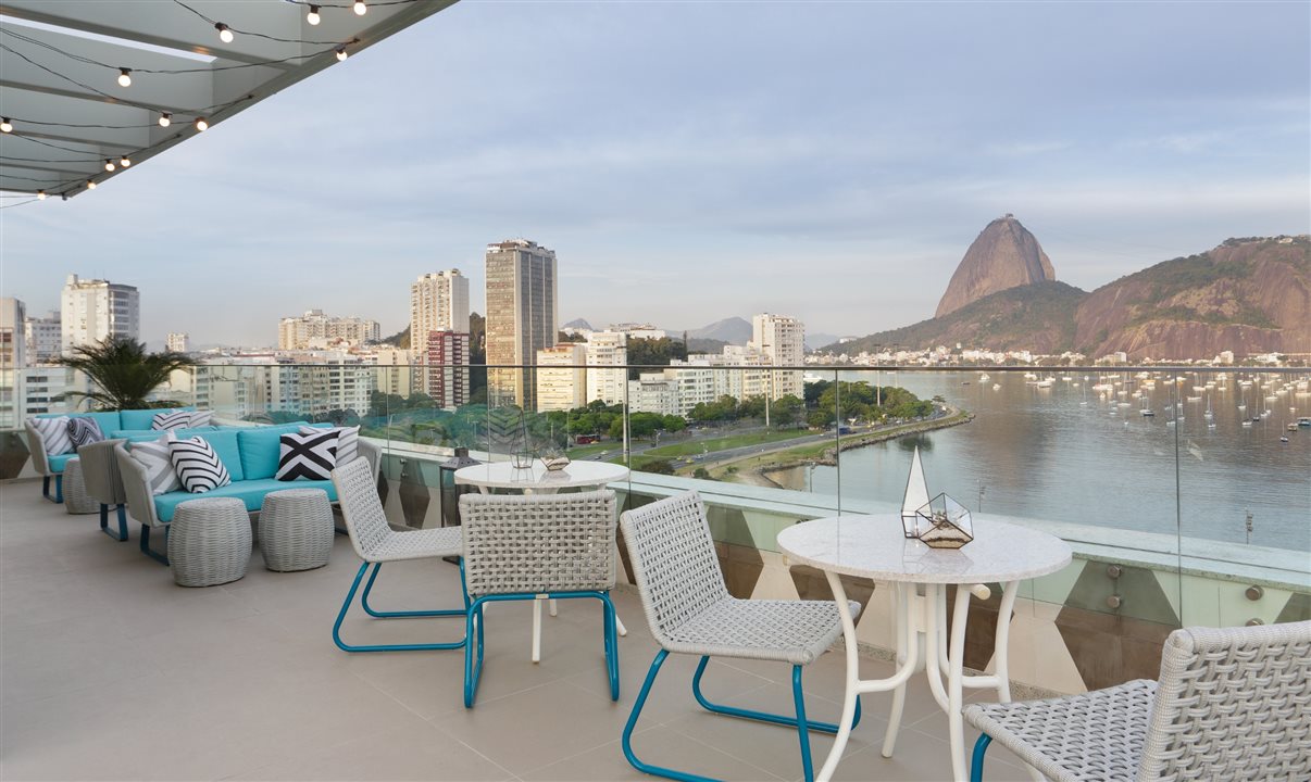 Visão do Rooftop do Yoo2 Rio de Janeiro