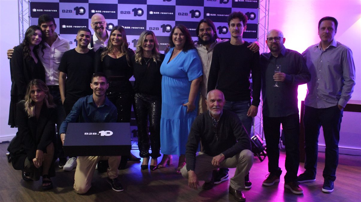 B2B Reservas celebra 10 anos com evento em Porto Alegre