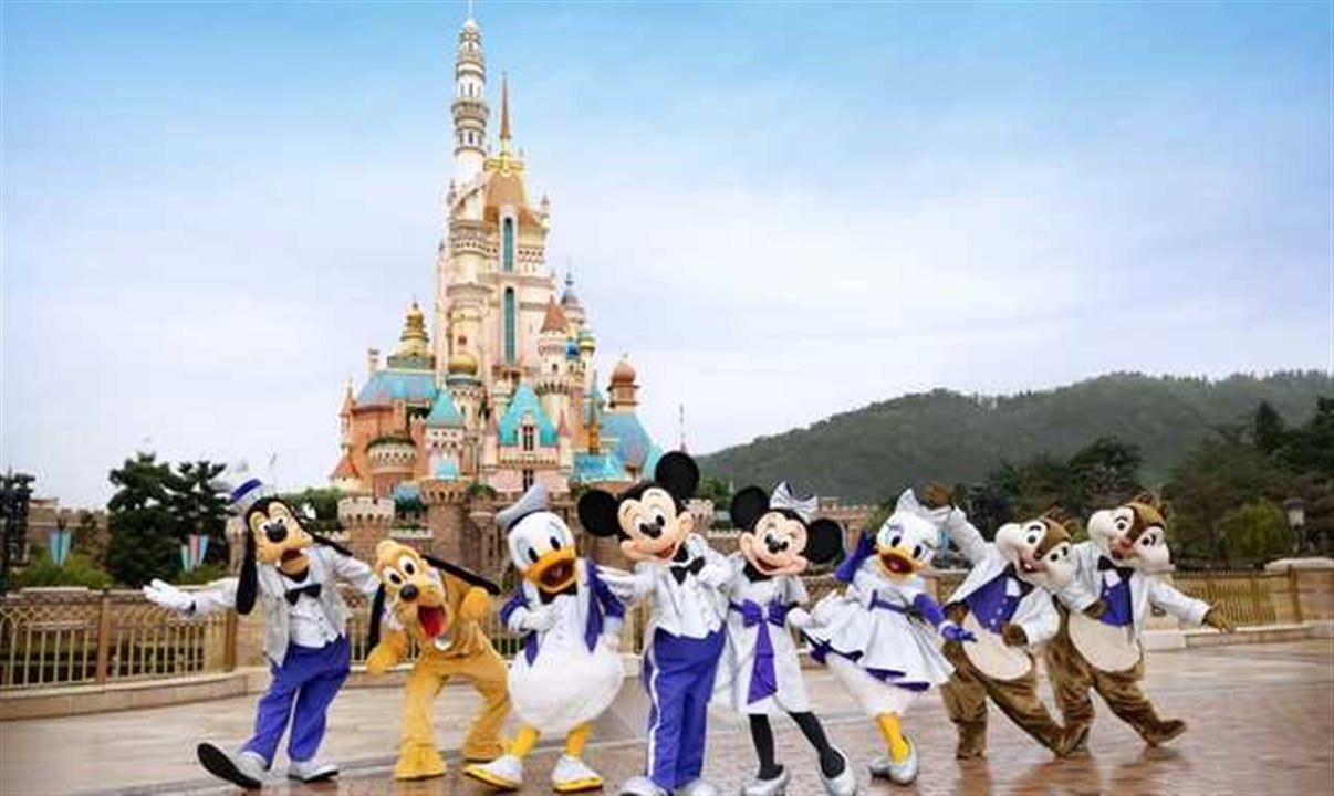 Hong Kong Disneyland Resort foi um dos grandes contribuintes para a receita deste trimestre