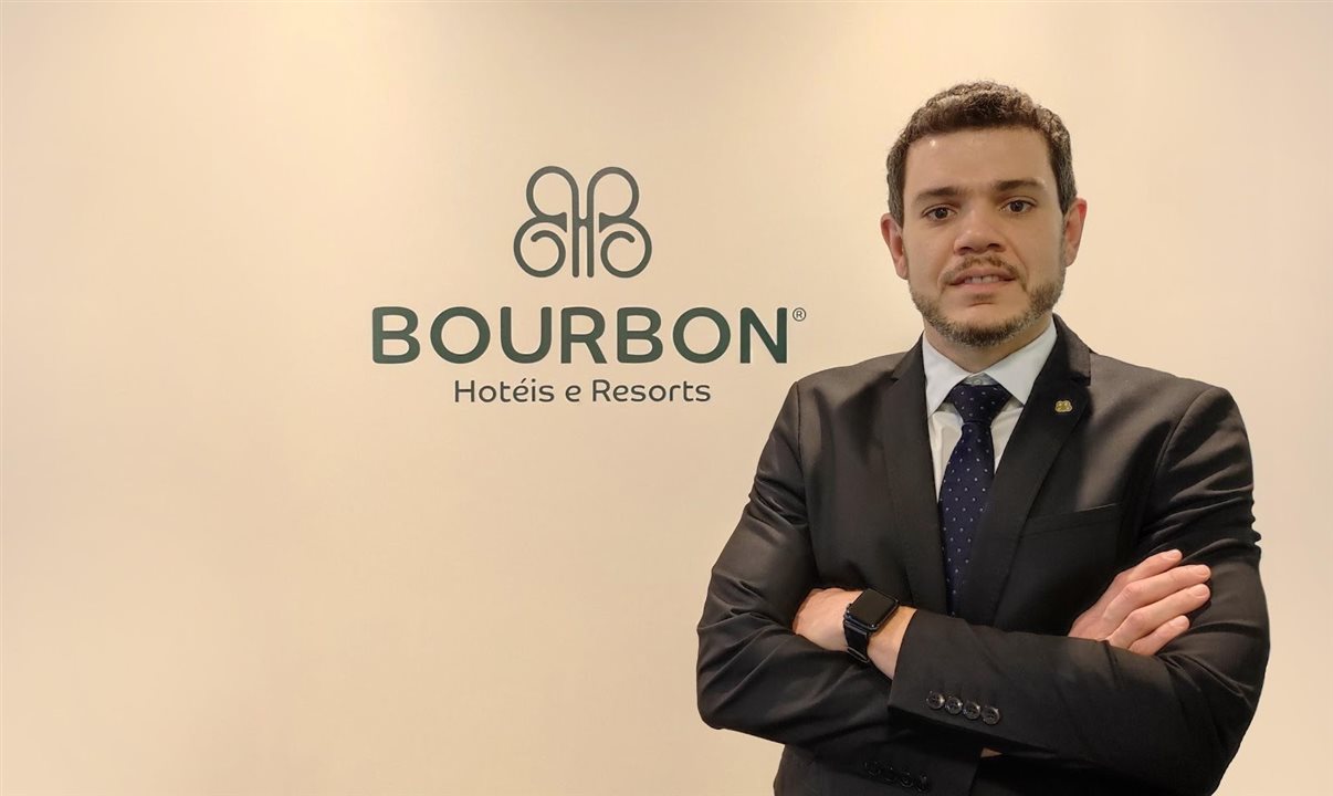 Juan Andrade é o novo contratado da Rede Bourbon Hotéis & Resorts