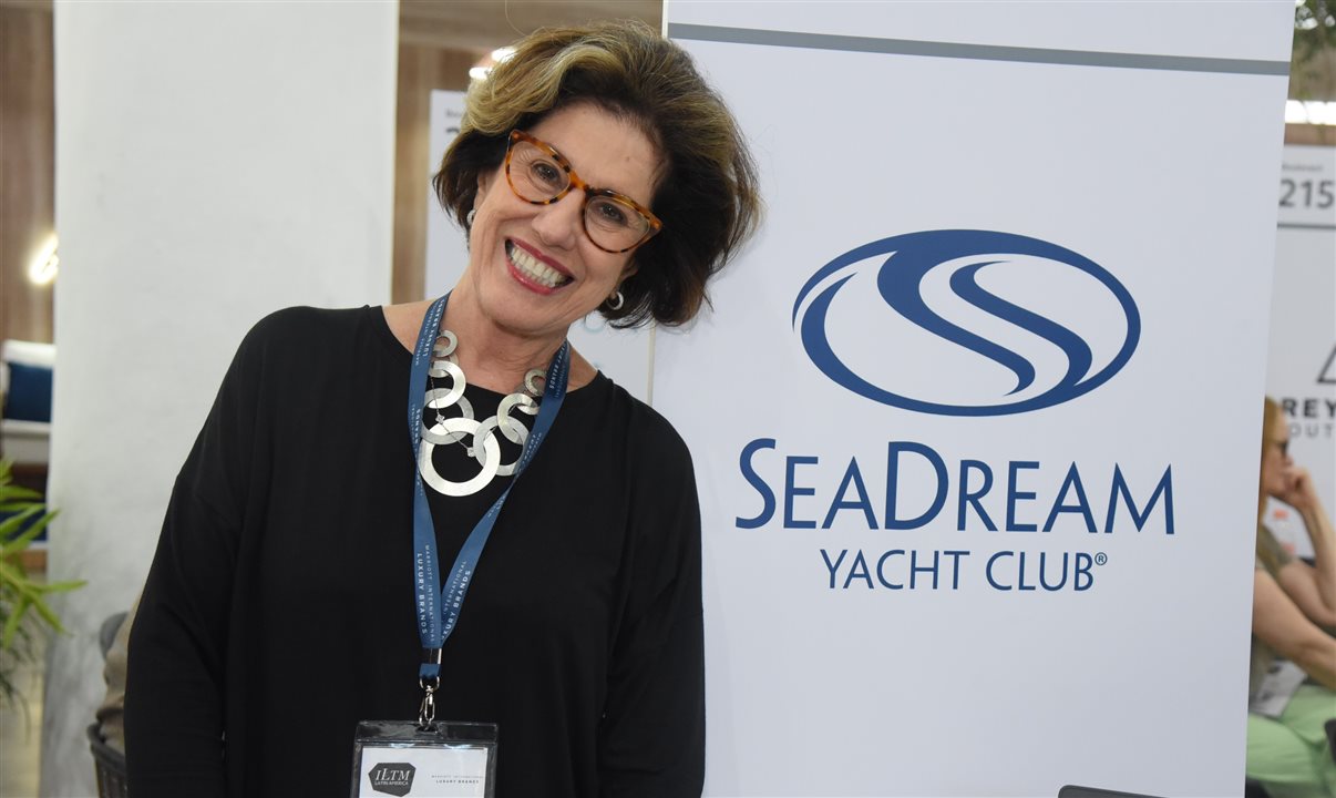 Angela Belluco, diretora de Vendas da SeaDream Yacht Club no Brasil