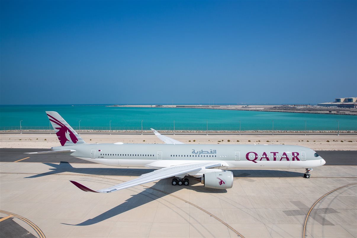 A Qatar Airways operará um Airbus A350-1000 na rota