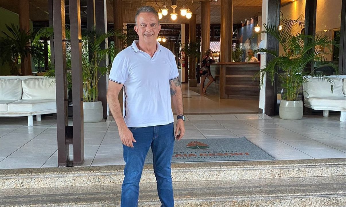 André Rossi,  gerente comercial do Porto Seguro Praia Resort