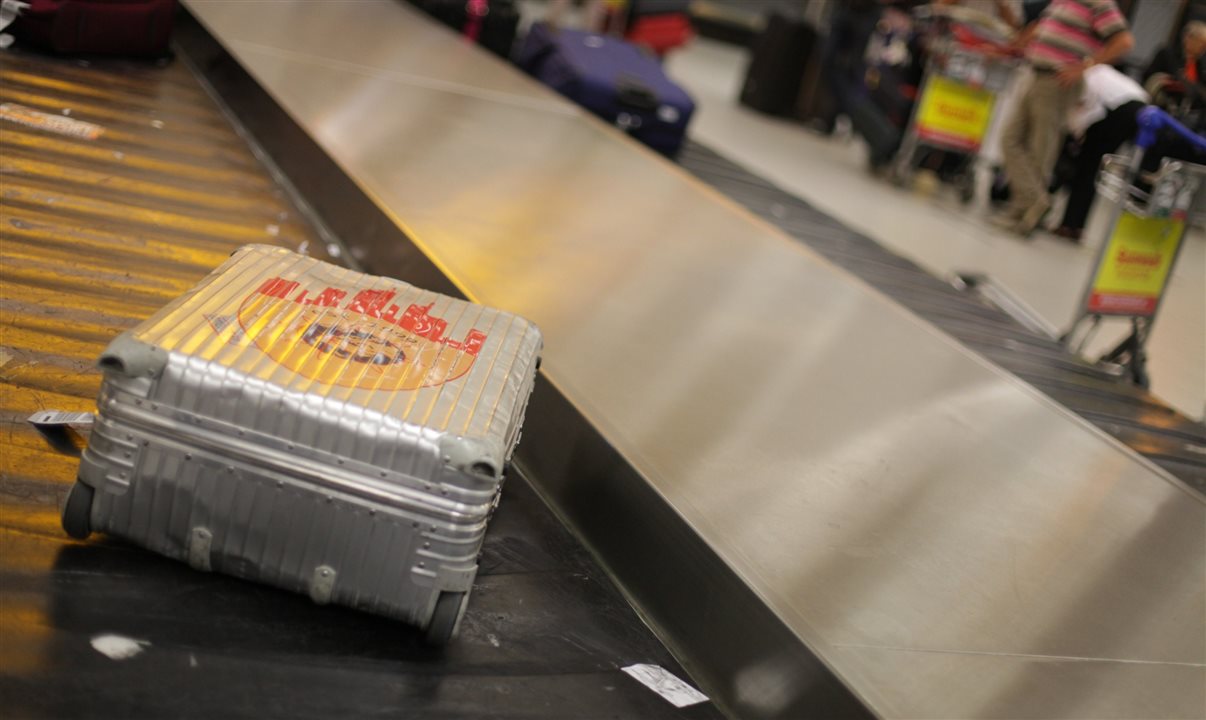Em 2022, as bagagens que sofreram atrasos representaram 80% de todas as malas extraviadas