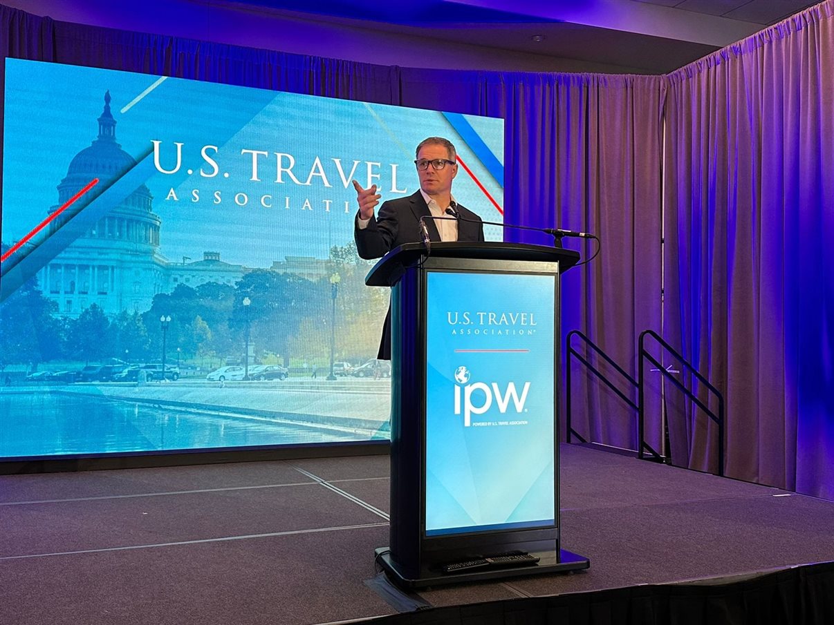 Geoff Freeman, presidente e CEO da US Travel Association