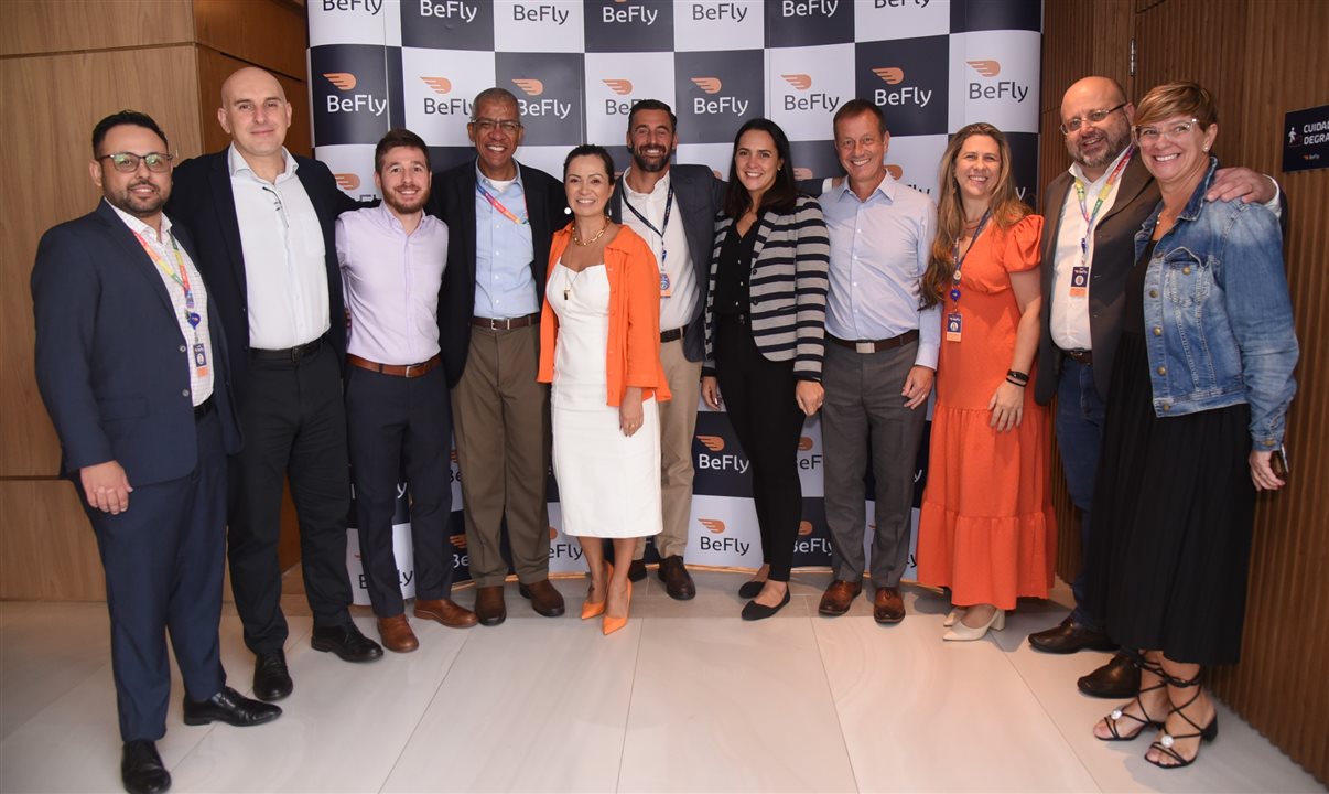 Executivos da BeFly com parceiros da BWH Hotels, Delta e Movida em primeira edição do 'Bate Papo com a Fly'
