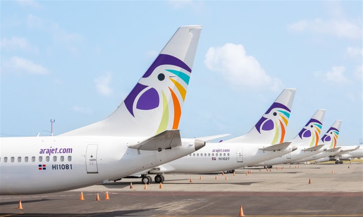 Arajet, da República Dominicana, é uma das novas parceiras da Hahn Air