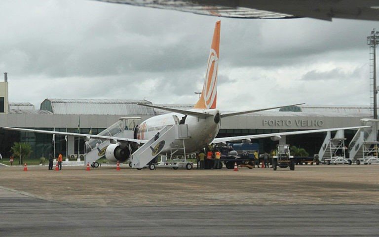 O Aeroporto Internacional de Porto Velho, na capital de Rondônia