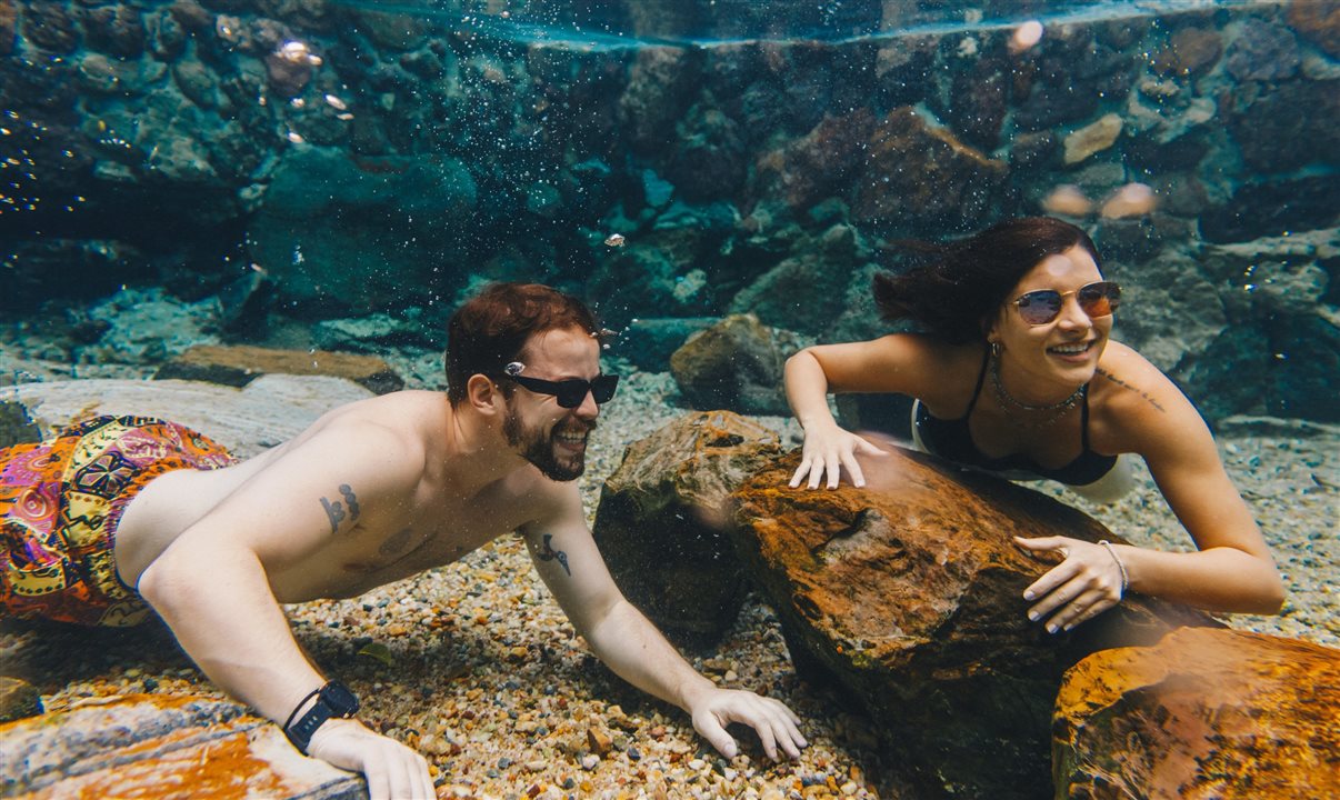 A ideia da companhia é destacar as belezas naturais do resort goiano