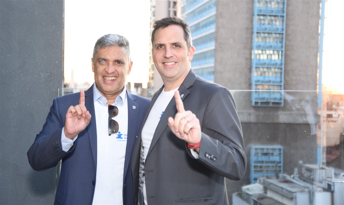 Eduardo Aoki, CEO, e Nicolás Mammarella, vice presidente para a América Latina