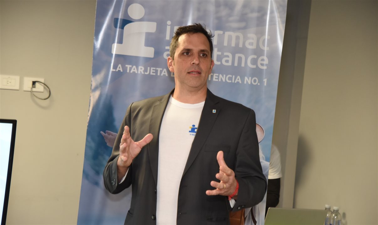 O vice presidente da Intermac para a América Latina, Nicolás Mammarella, explicou os planos de expansão da companhia