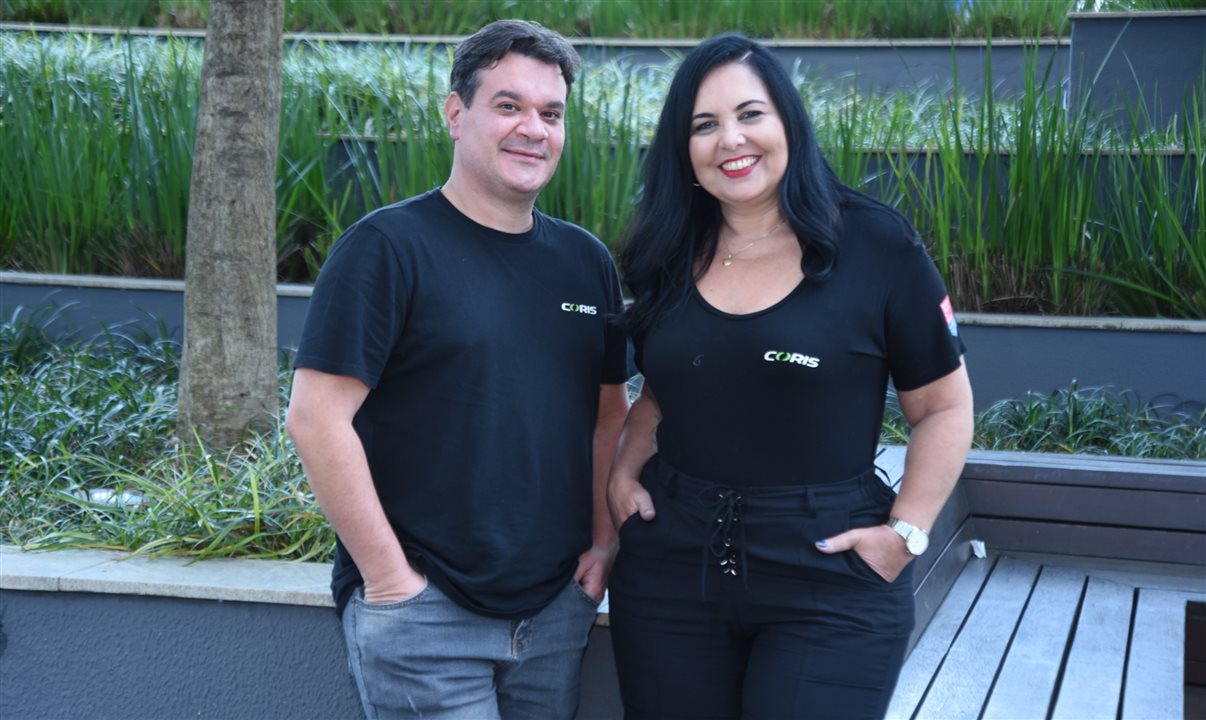 Luiz Gustavo da Costa e Claudia Brito, CEO e diretora Comercial da Coris, respectivamente