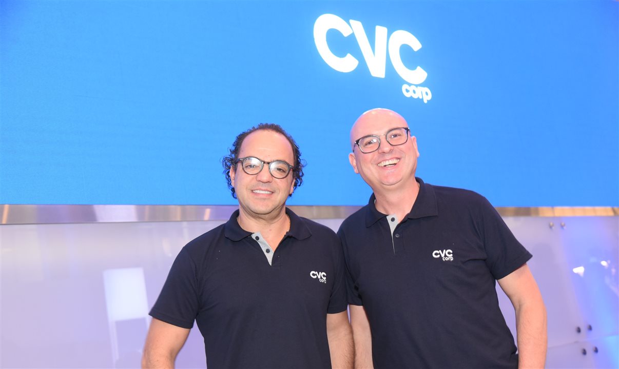 Fabio Godinho e Fabio Mader, da CVC Corp