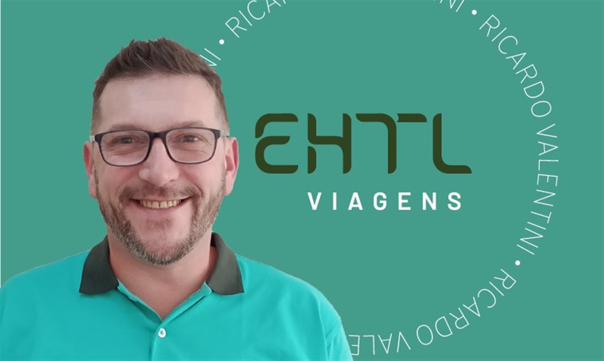 Ricardo Valentini, novo executivo de contas da EHTL Viagens