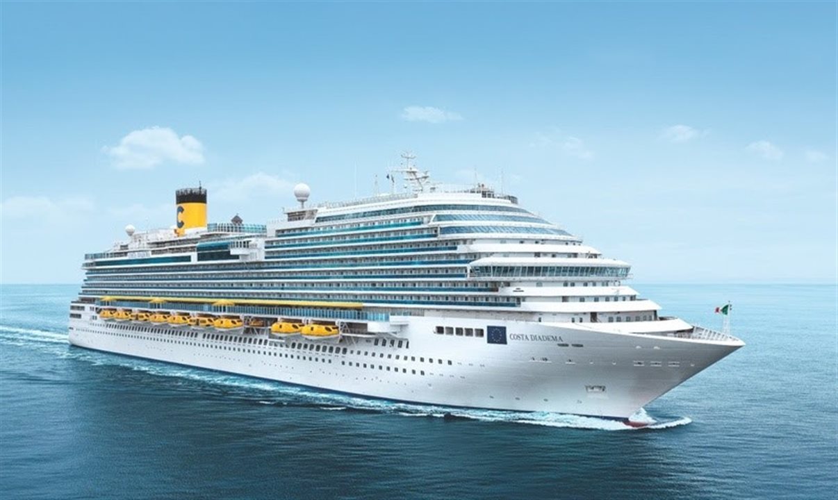 Costa Diadema (foto) e MSC Grandiosa receberão atividades do Cruise360 Brasil