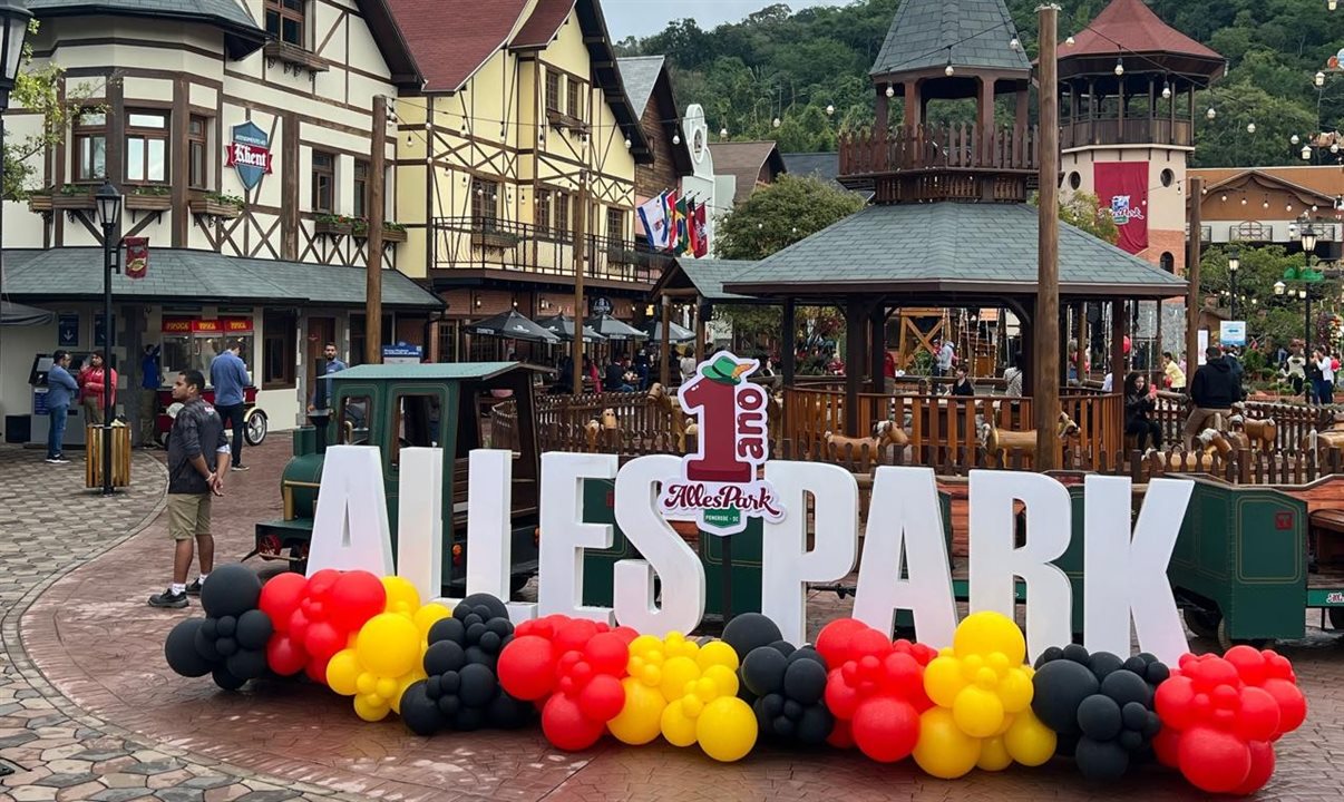 Neste primeiro ano de funcionamento, o Alles Park recebeu quase 250 mil visitantes
