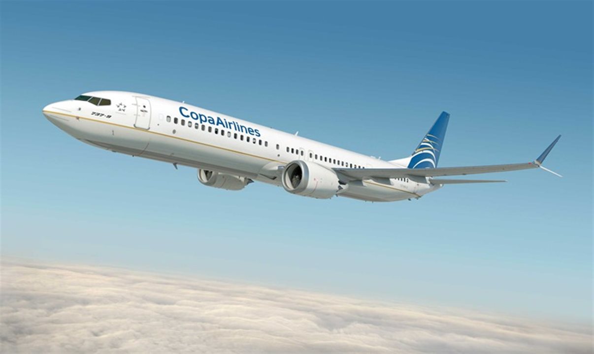Copa Airlines teve 21 aeronaves do modelo 737 Max 9 da Boeing suspensas