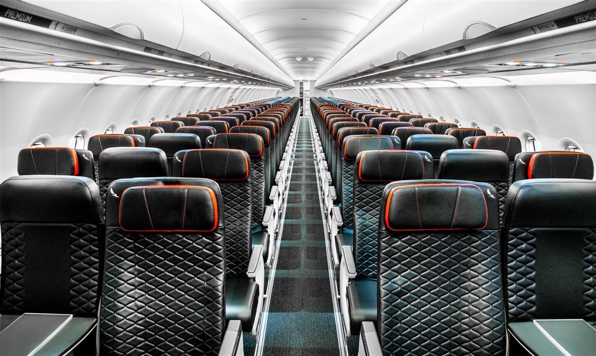 Avianca passa a oferecer 20% a mais de capacidade por aeronave com um total de 180 assentos entre Premium, Plus e Economy