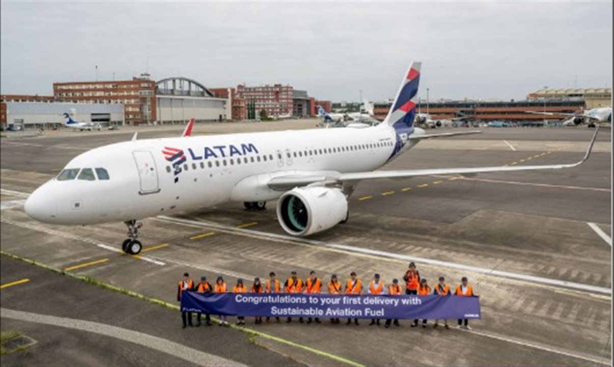 Novo A320neo foi incorporado à frota da companhia após voo da fábrica da Airbus em Toulouse